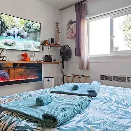 Romance&tentation-balneo 2 Places 公寓 *